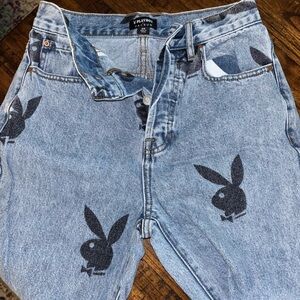 Pacsun Playboy Blue Denim Jeans